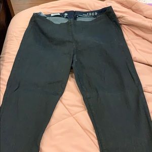 GUC. Back zipper skinny jeans GAP